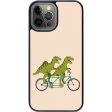 Coque iPhone 12 Pro Max - Dinosaurs on bikes 2026