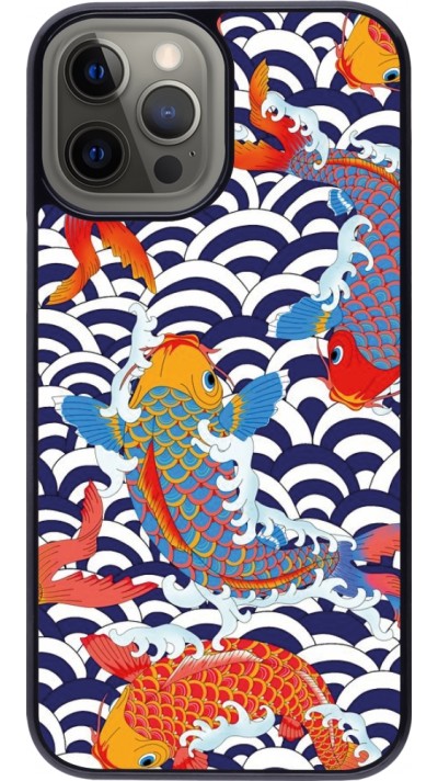 iPhone 12 Pro Max Case Hülle - Easter 2023 japanese fish