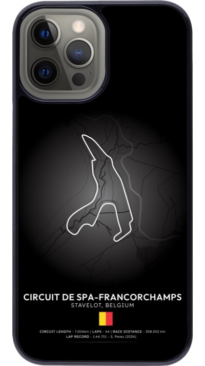 Coque iPhone 12 Pro Max - F1 Track 2025 Belgium