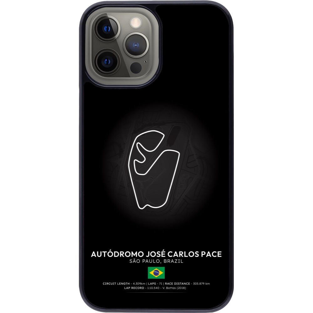 iPhone 12 Pro Max Case Hülle - F1 Track 2025 Brazil