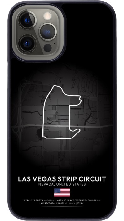Coque iPhone 12 Pro Max - F1 Track 2025 Las Vegas