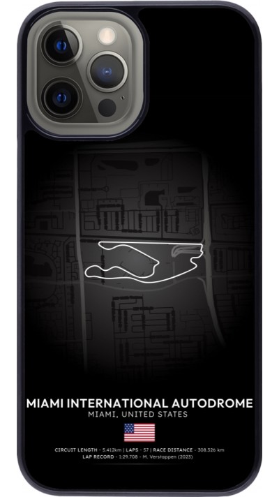 Coque iPhone 12 Pro Max - F1 Track 2025 Miami