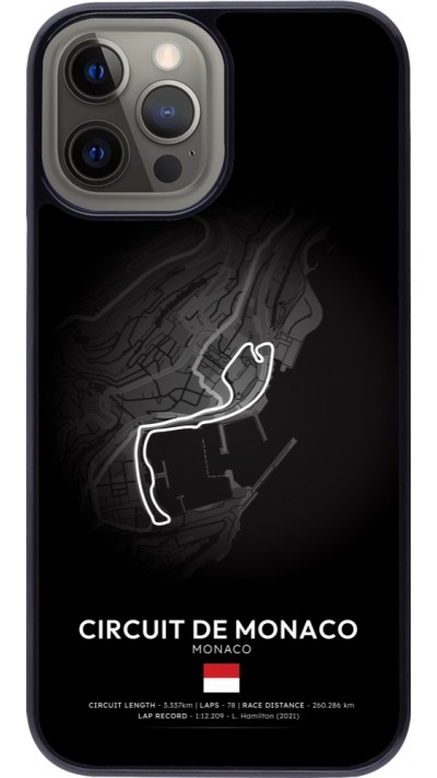 Coque iPhone 12 Pro Max - F1 Track 2025 Monaco