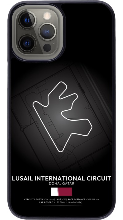 Coque iPhone 12 Pro Max - F1 Track 2025 Qatar