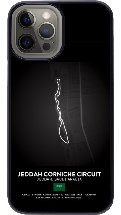 Coque iPhone 12 Pro Max - F1 Track 2025 Saudi Arabia