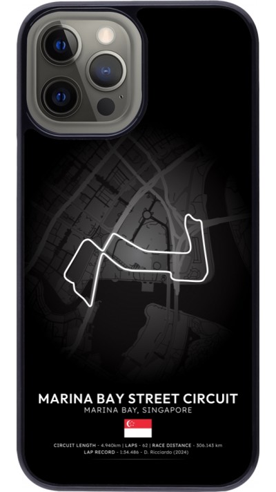 Coque iPhone 12 Pro Max - F1 Track 2025 Singapore