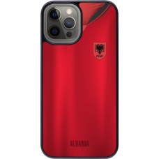 Coque iPhone 12 Pro Max - Maillot de football Albanie personnalisable