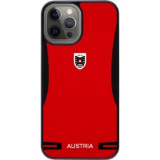 Coque iPhone 12 Pro Max - Maillot de football Autriche 2026 personnalisable