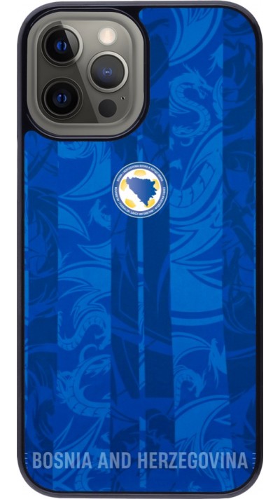 iPhone 12 Pro Max Case Hülle - Bosnien und Herzegowina 2026 personalisierbares Fussballtrikot
