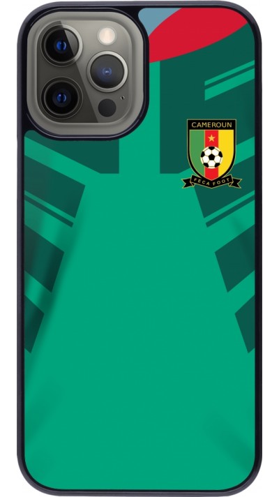 iPhone 12 Pro Max Case Hülle - Kamerun 2022 personalisierbares Fussballtrikot