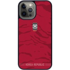 Coque iPhone 12 Pro Max - Maillot de football Corée du Sud 2026 personnalisable