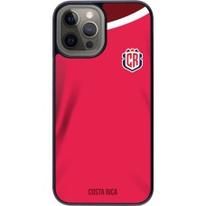 Coque iPhone 12 Pro Max - Maillot de football Costa Rica 2022 personnalisable