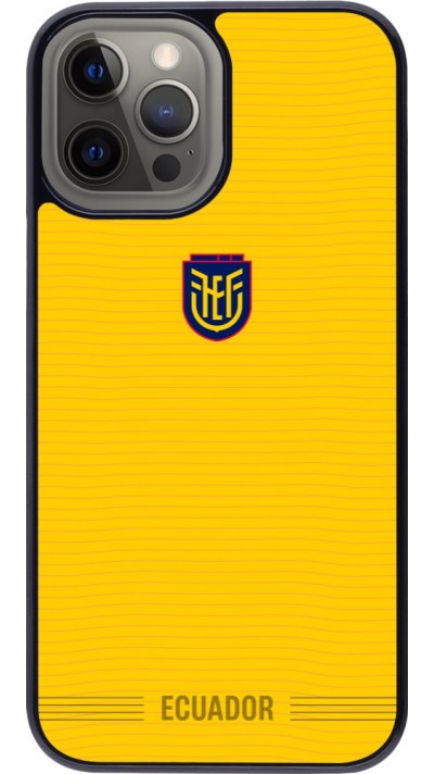 iPhone 12 Pro Max Case Hülle - Ecuador 2026 personalisierbares Fussballtrikot