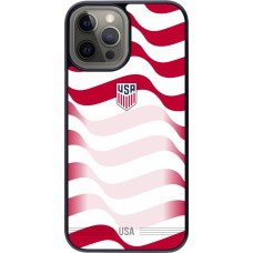 iPhone 12 Pro Max Case Hülle - Vereinigten Staaten 2026 personalisierbares Fussballtrikot