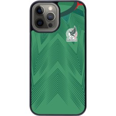 iPhone 12 Pro Max Case Hülle - Mexiko 2022 personalisierbares Fussballtrikot