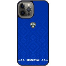 Coque iPhone 12 Pro Max - Maillot de football Ouzbékistan 2026 personnalisable