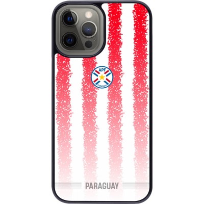iPhone 12 Pro Max Case Hülle - Paraguay 2026 personalisierbares Fussballtrikot