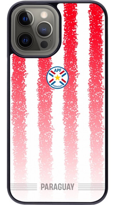iPhone 12 Pro Max Case Hülle - Paraguay 2026 personalisierbares Fussballtrikot
