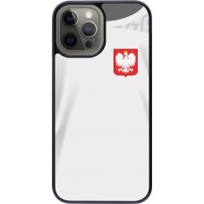 iPhone 12 Pro Max Case Hülle - Polen 2022 personalisierbares Fussballtrikot