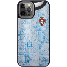 iPhone 12 Pro Max Case Hülle - Portugal Away personalisierbares Fussballtrikot