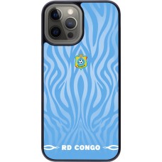 Coque iPhone 12 Pro Max - Maillot de football RD Congo 2026 personnalisable