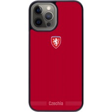 Coque iPhone 12 Pro Max - Maillot de football Répuplique Tchèque 2026 personnalisable