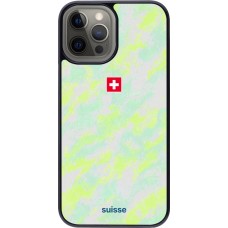 Coque iPhone 12 Pro Max - Maillot de football Suisse Away 2026 personnalisable