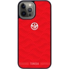 Coque iPhone 12 Pro Max - Maillot de football Tunisie 2026 personnalisable