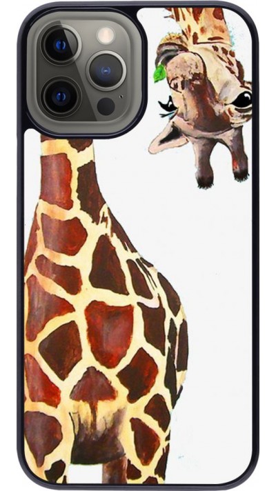 Hülle iPhone 12 Pro Max - Giraffe Fit