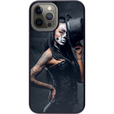 iPhone 12 Pro Max Case Hülle - Halloween 22 Tattooed Girl