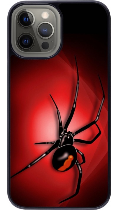 Coque iPhone 12 Pro Max - Halloween 2023 spider black widow