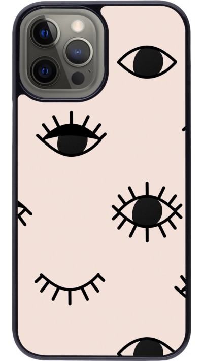 iPhone 12 Pro Max Case Hülle - Halloween 2023 I see you