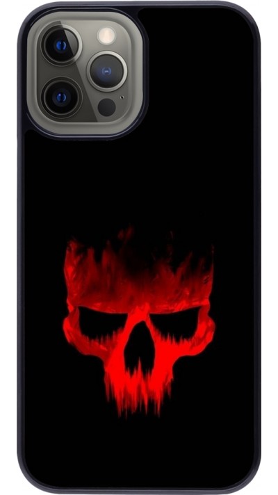 iPhone 12 Pro Max Case Hülle - Halloween 2023 scary skull
