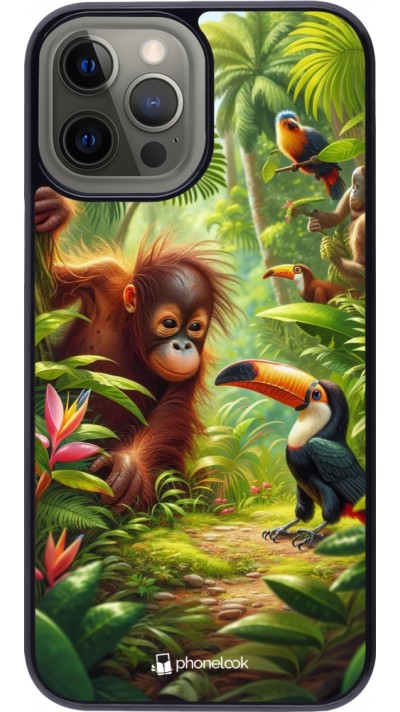 iPhone 12 Pro Max Case Hülle - Tropischer Dschungel Tayrona