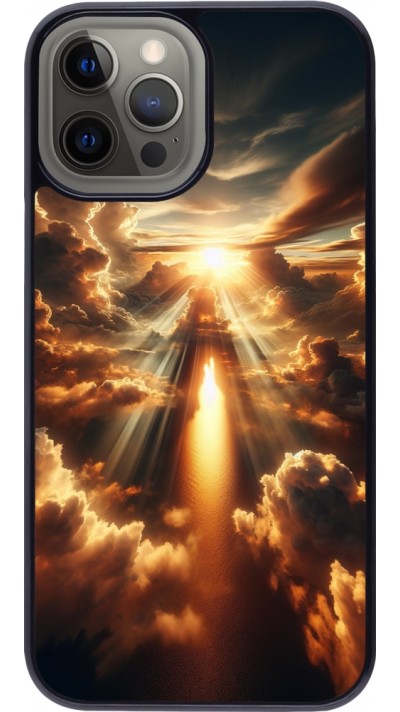 iPhone 12 Pro Max Case Hülle - Himmelsleuchten Zenit