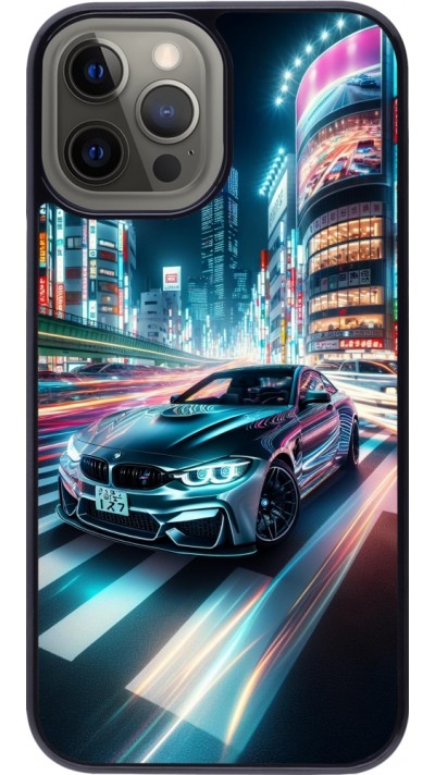 iPhone 12 Pro Max Case Hülle - BMW M4 Tokio Nacht