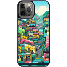 iPhone 12 Pro Max Case Hülle - Medellin Comuna 13 Kunst