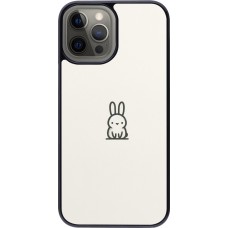 iPhone 12 Pro Max Case Hülle - Minimal Häschen Süße