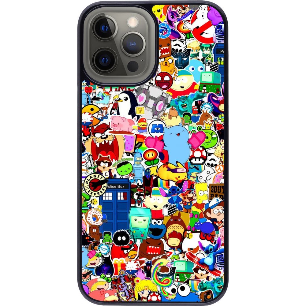 Coque iPhone 12 Pro Max - Mixed cartoons