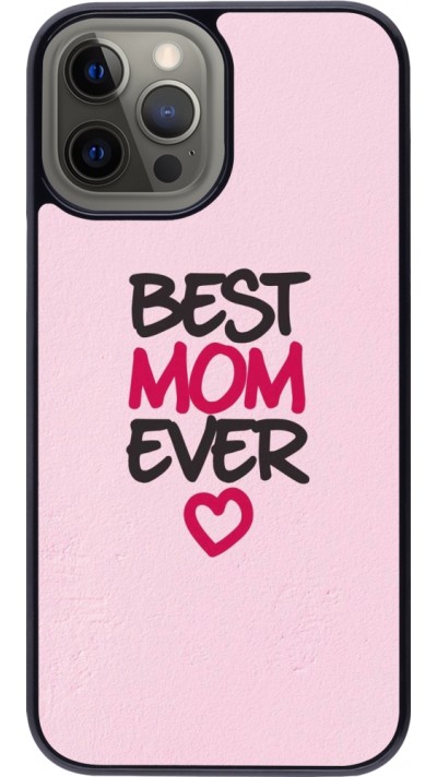 iPhone 12 Pro Max Case Hülle - Mom 2023 best Mom ever pink