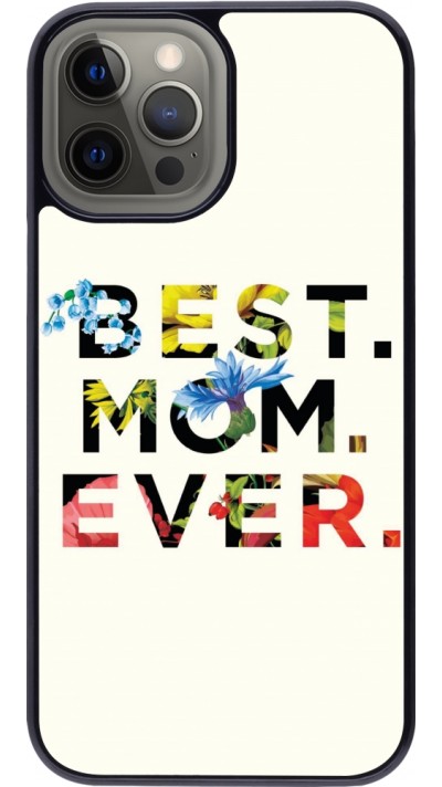 iPhone 12 Pro Max Case Hülle - Mom 2023 best Mom ever flowers