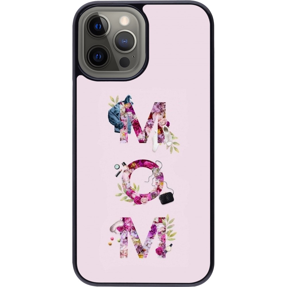 iPhone 12 Pro Max Case Hülle - Mom 2024 girly mom
