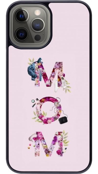 Coque iPhone 12 Pro Max - Mom 2024 girly mom
