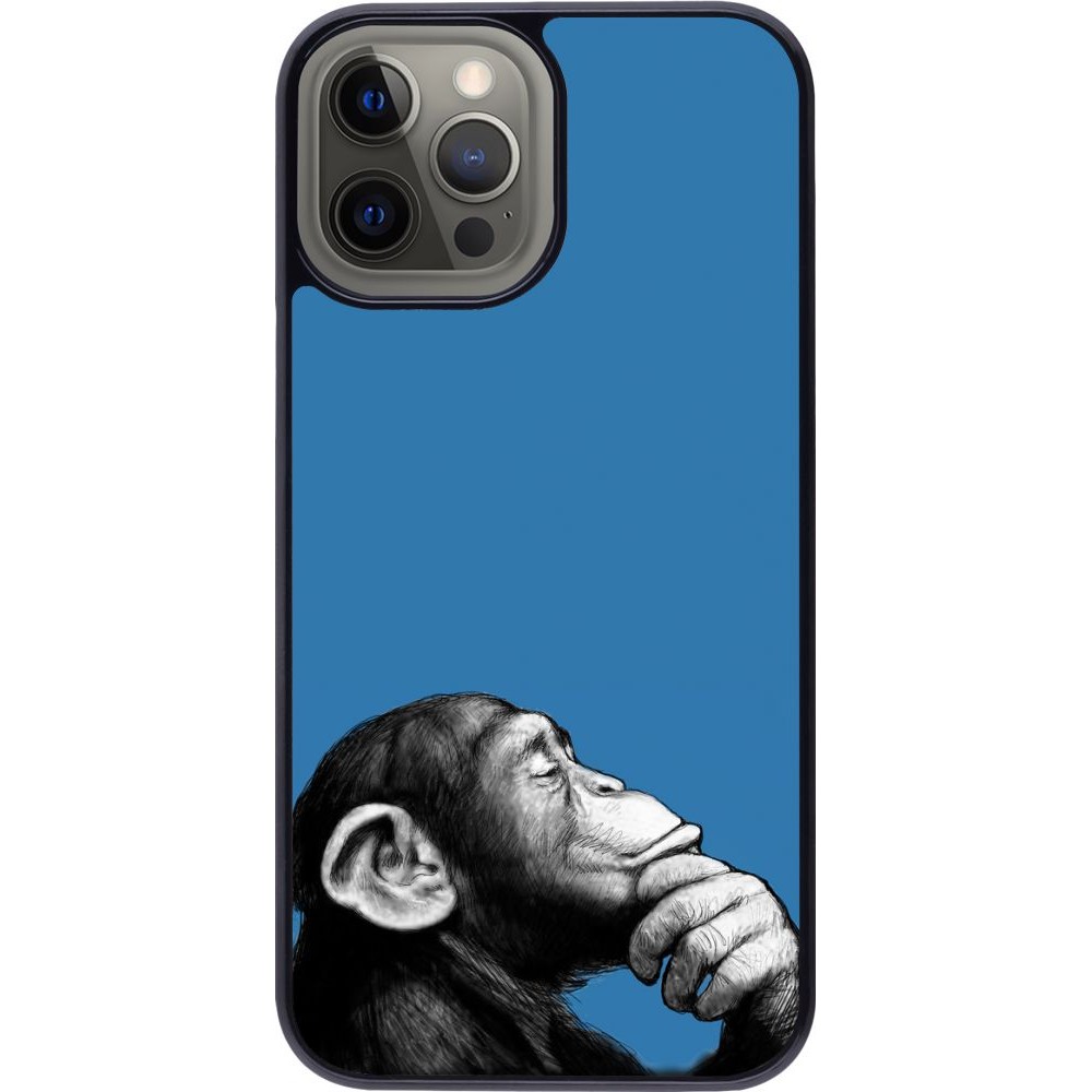 Hülle iPhone 12 Pro Max - Monkey Pop Art