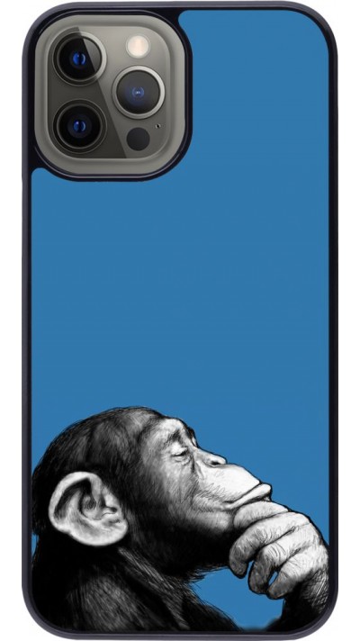 Hülle iPhone 12 Pro Max - Monkey Pop Art
