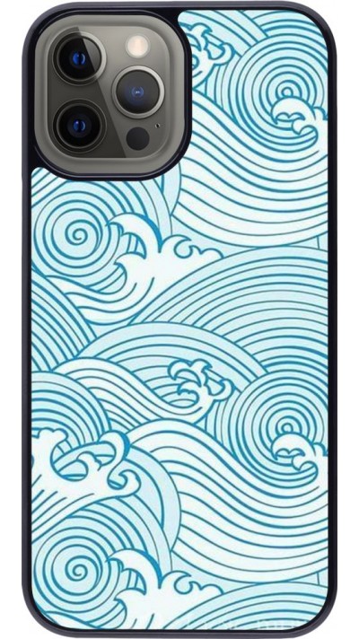 Hülle iPhone 12 Pro Max - Ocean Waves