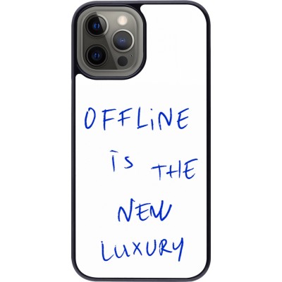 Coque iPhone 12 Pro Max - Offline is the new luxury