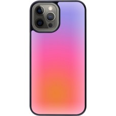 iPhone 12 Pro Max Case Hülle - Orange Pink Blue Gradient