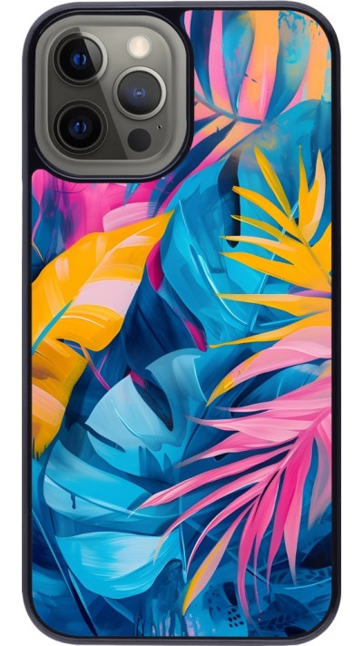 iPhone 12 Pro Max Case Hülle - Palms Blue iPhone 12 Pro Max Case Hülle - Palms Blue