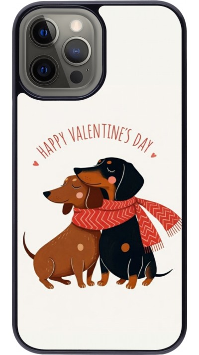 Coque iPhone 12 Pro Max - Saint Valentines Day 26 Happy Valentine
